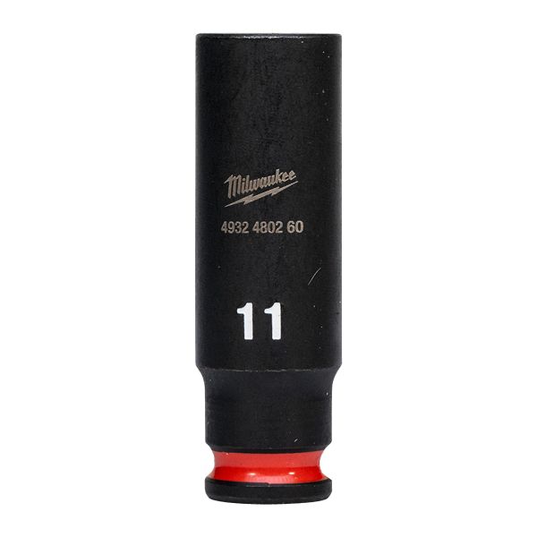 Kraftpipe Milwaukee 4932480260 1/4", SHOCKWAVE, dybde 11 mm