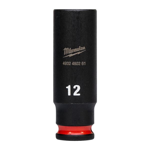Kraftpipe Milwaukee 4932480261 1/4", SHOCKWAVE, dybde 12 mm