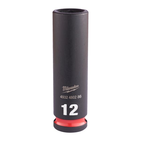 Kraftpipe Milwaukee 4932480286 3/8", SHOCKWAVE, dybde 12 mm