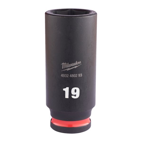 Kraftpipe Milwaukee 4932480293 3/8", SHOCKWAVE, dybde 19 mm
