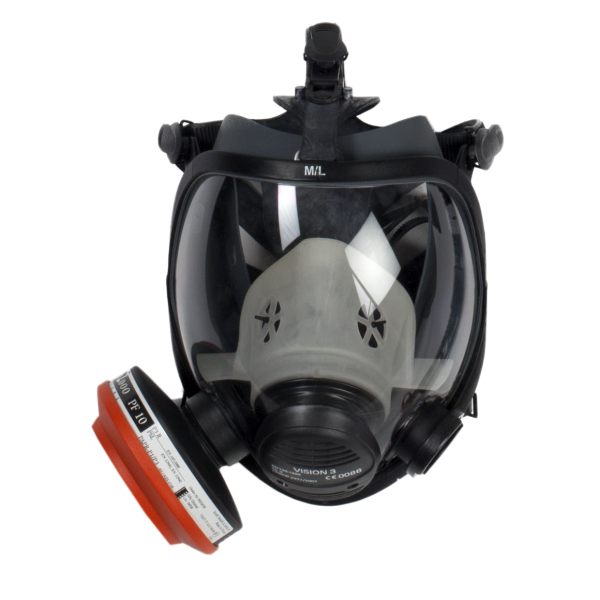 Helmask 3M RAS-931-L för RAS-ASB, 4-pack L