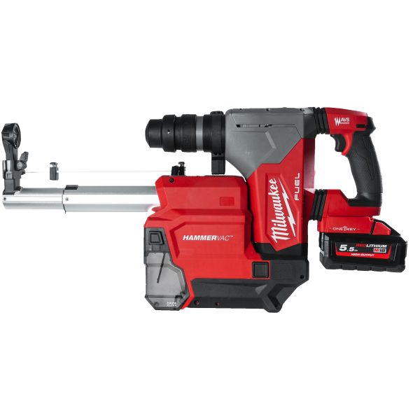 Slagboremaskine Milwaukee M18 ONEFHX DEL-552C med batteri og oplader 