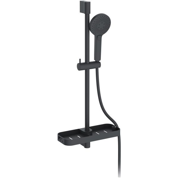 Brusesæt Arrow SlimLine sort, 750 mm 
