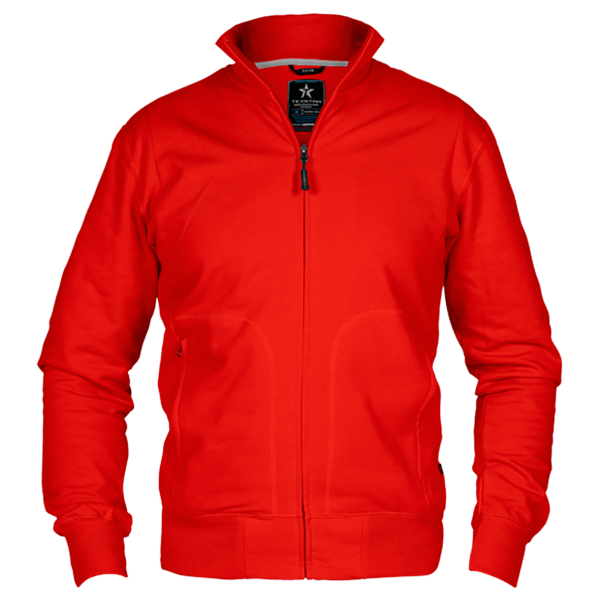 Genser Texstar HC04 med glidelås, rød 