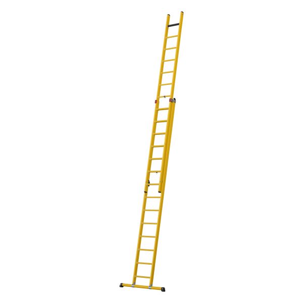Skydestige W.steps WFG-D6 glasfiber, 2 dele 14+14 trin
