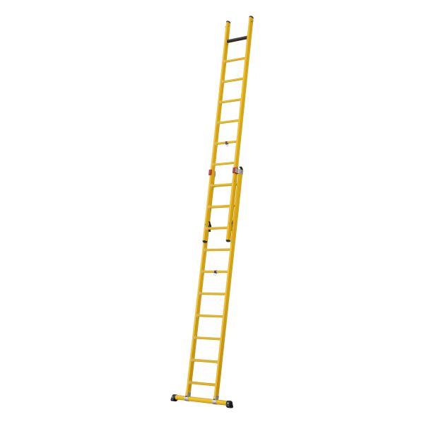 Skydestige W.steps WFG-D4 glasfiber, 2 dele 10+10 trin
