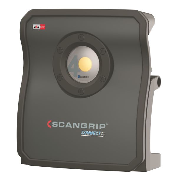 Arbejdslampe SCANGRIP NOVA 4 CONNECT med Bluetooth, uden batteri og oplader 