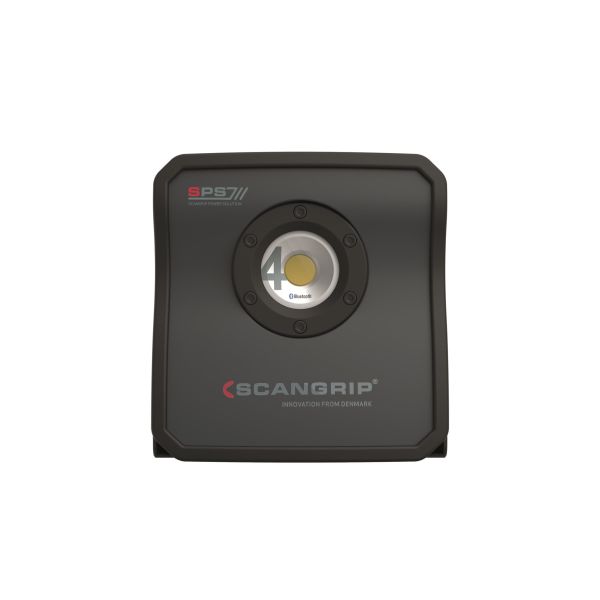 Arbeidslampe SCANGRIP NOVA 4 SPS med Bluetooth, med batteri og lader 