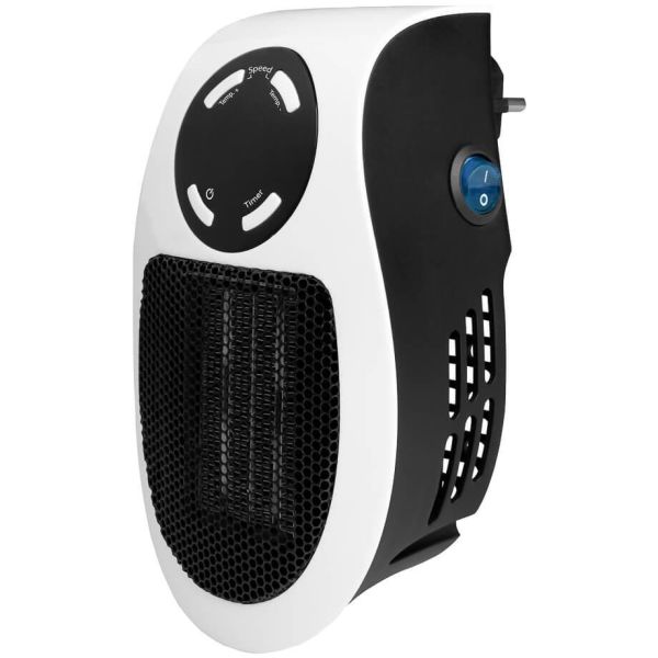 Varmeblæser Eurom Heat Plug-in 220-240 V, med timer 