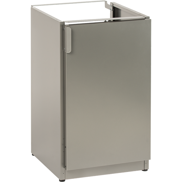 Vaskebænk Nimo TB 500 TUT titan, højre 