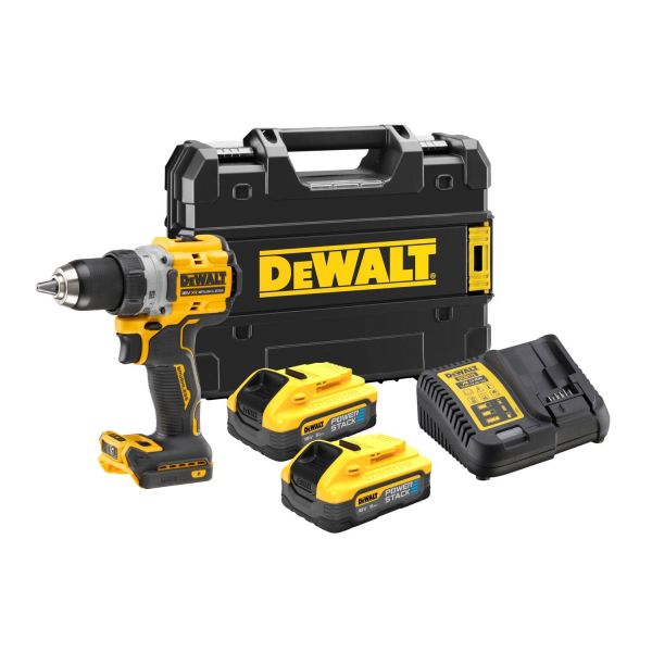 Skruemaskine Dewalt DCD800H2T-QW med batteri og oplader 