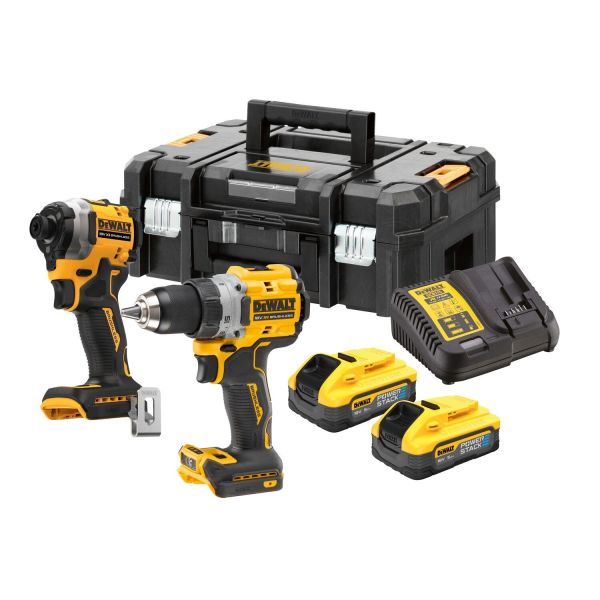 Værktøjspakke Dewalt DCK2051H2T-QW med batteri og oplader 