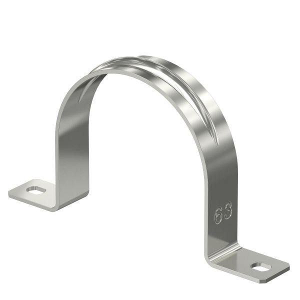 Rørklemme Obo Bettermann 1018729 rustfritt stål 63 mm