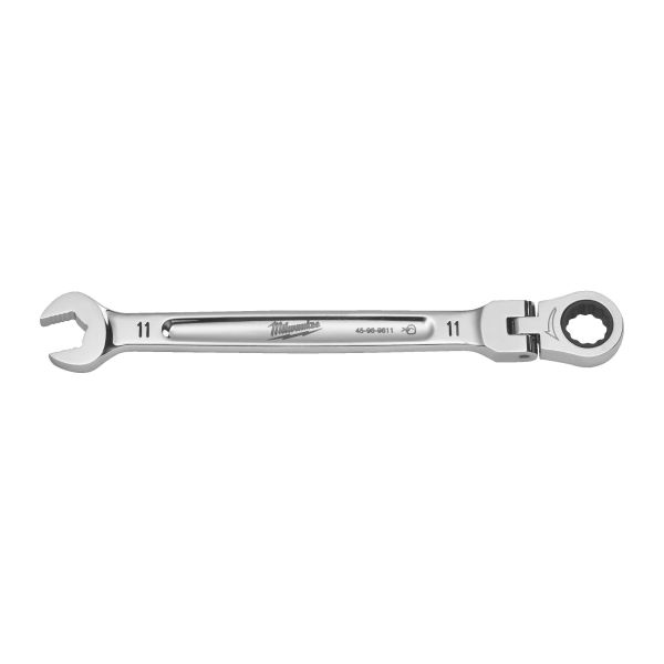 Skralle/kombinøkkel Milwaukee 4932480184 med leddhode 11 mm