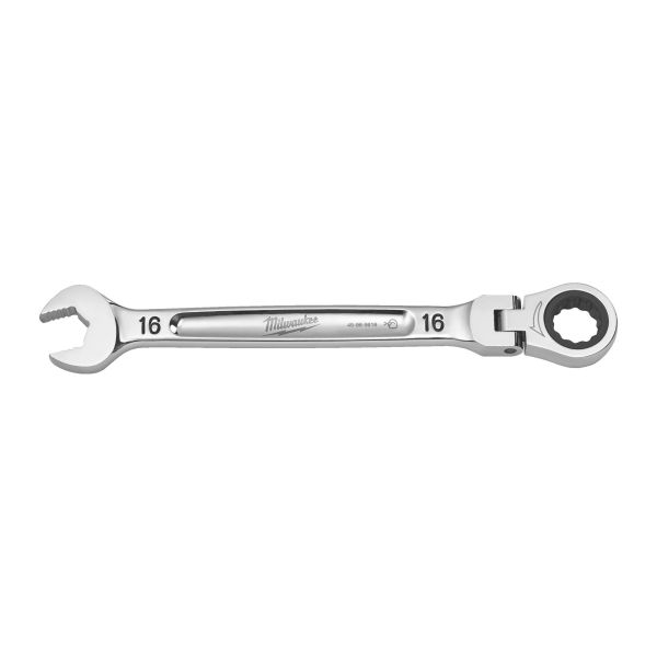 Skralle/kombinøkkel Milwaukee 4932480189 med leddhode 16 mm