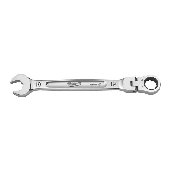 Skralle/kombinøkkel Milwaukee 4932480192 med leddhode 19 mm