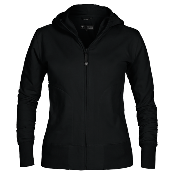 Hættetrøje Texstar WC03 sort 