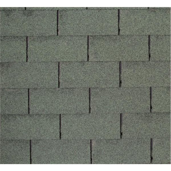 Takshingel Palmako 107183 paket med 3 m² Grön