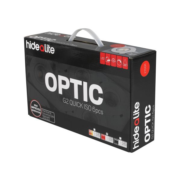Downlight Hide-a-Lite Optic G2 Quick ISO 7475862 6-pakk, 6 W 470 lm, 27 K