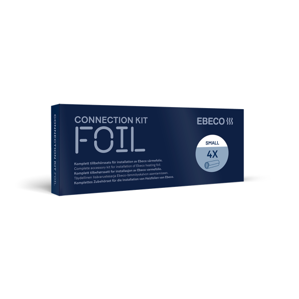 Tilbehørsett Ebeco 8960651 til varmefolie Small, for 4 folier