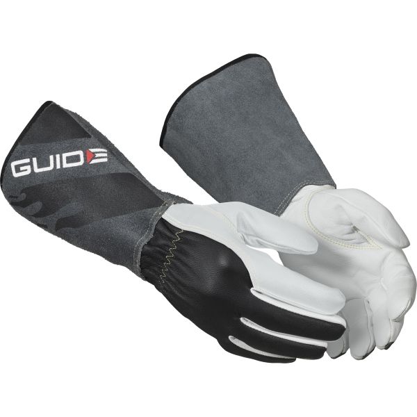 Handske Guide Gloves 1230 läder, tunn, kevlarsömmar 8