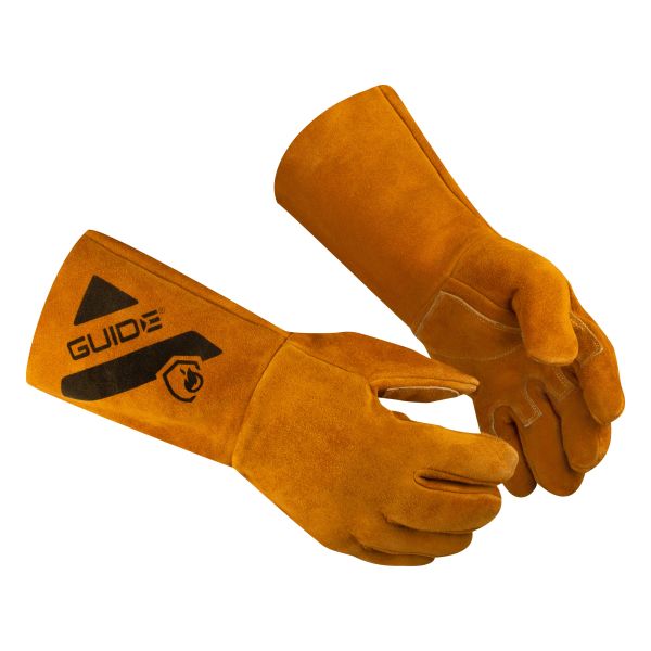 Hitsauskäsineet Guide Gloves 3570 kosketuslämpösuojaus taso 3, Kevlar-saumat 8