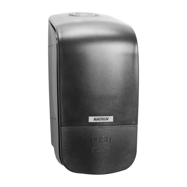 Tvålautomat Katrin 92186 100 x 204 x 125 mm, plast Svart