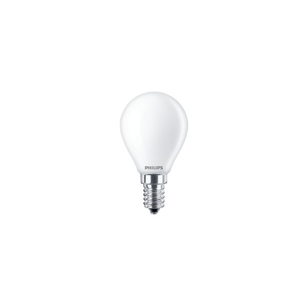 LED-lampa Philips CorePro 871951434720500 dimbar, E14, 2700 K, frostad, klot 