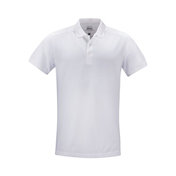 Polo T-shirt South West Martin hvid Hvid XS