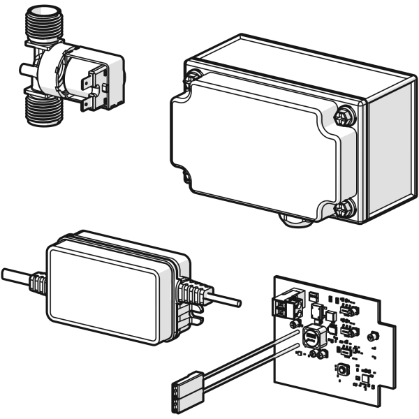 Styreenhed Oras Electra 1015611V til Oras håndvaskarmatur 