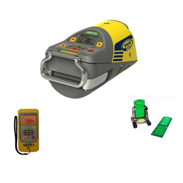 Rørlaser Spectra Precision DG613G med grøn laser 