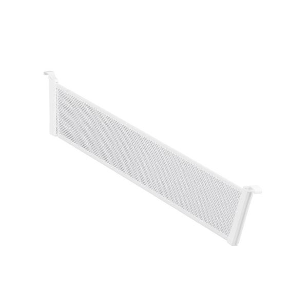 Indsats Elfa Decór hvid, til meshback 10x531x80 mm