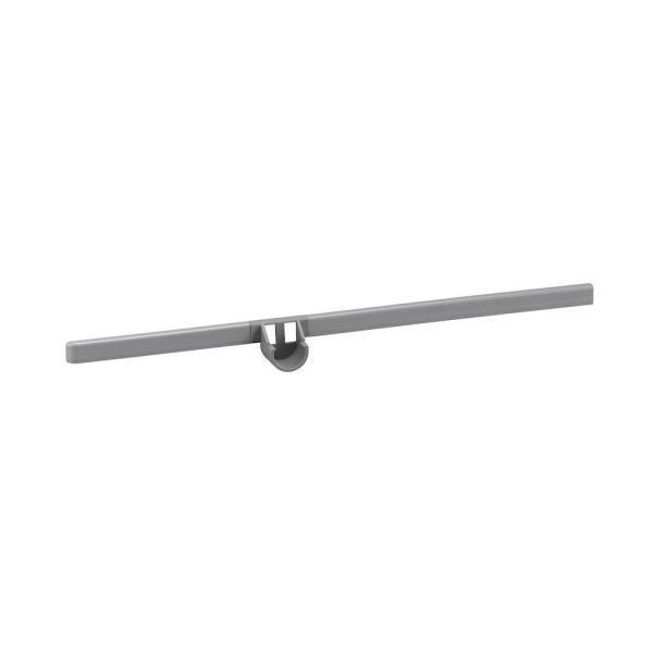 Dækliste Elfa 480780 Platin, 33x420x33 mm Højre