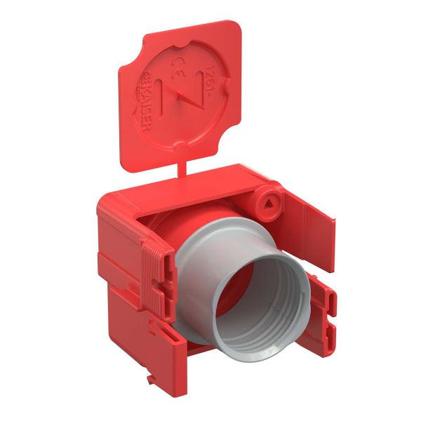 Tilkobling Rutab 1261-84 for prefab boks 32 mm