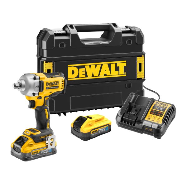 Muttertrekker Dewalt DCF891H2T-QW med batteri og lader 