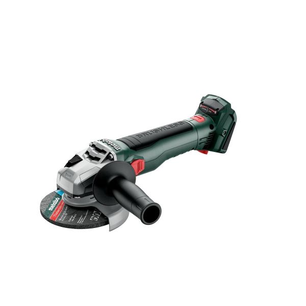 Vinkelsliber Metabo W 18 LT BL 11-125 uden batteri og oplader 