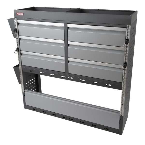 Bilindretning PELA 538175 6 skuffer 