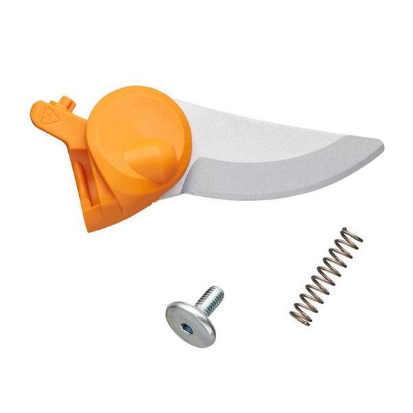Lyserød Fiskars X-series 1064258 med fjeder og skrue, til Fiskars beskæresaks 