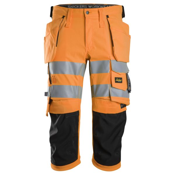 Piratbukse Snickers Workwear 6138 varsel, oransje/svart Varsel, Oransje/Svart 44