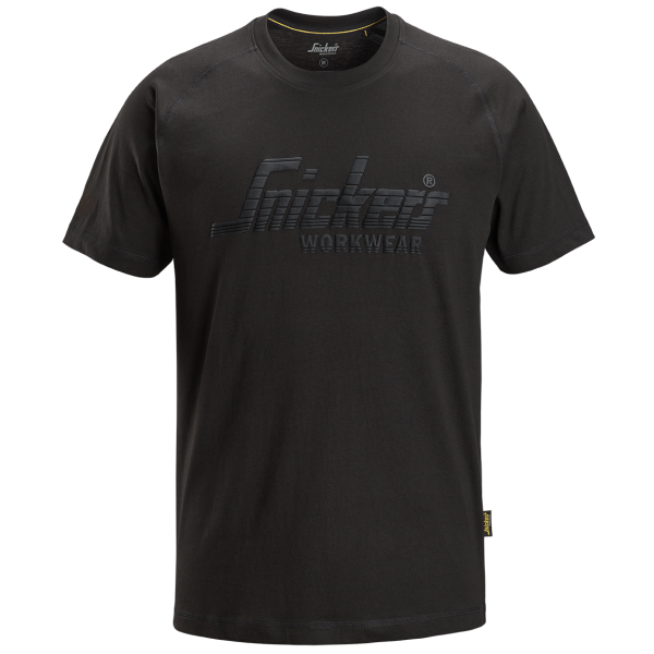 T-Shirt Snickers Workwear 2590 sort Sort L