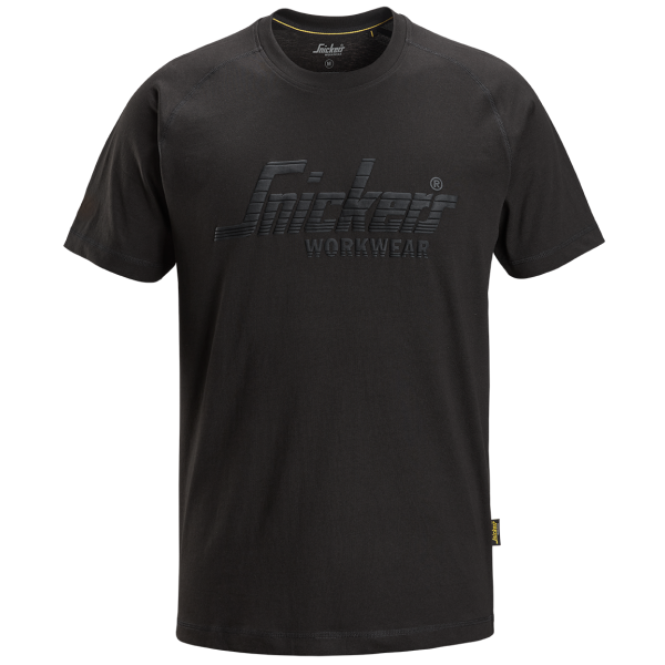 T-skjorte Snickers Workwear 2590 svart Svart 3XL