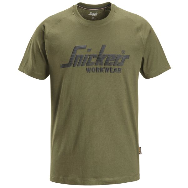 T-shirt Snickers Workwear 2590 grön Grön M