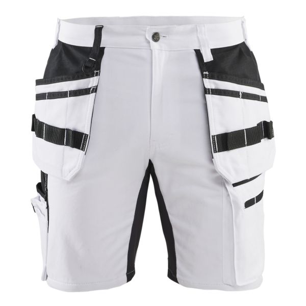 Maler­shorts Blåkläder 191110001099C44 hvit/svart C44