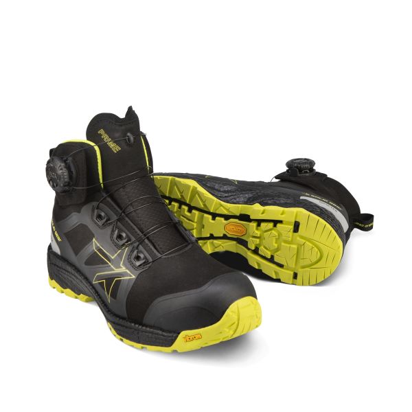 Sikkerhedsstøvle Solid Gear Prime GTX Mid justerbar pasform, Vibram ydersål Størrelse 44