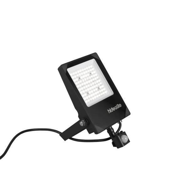 Lyskaster Hide-a-Lite Scout G2 7768002 svart, 4000 K Asym, PIR-sensor 50W, 7100 lm, S