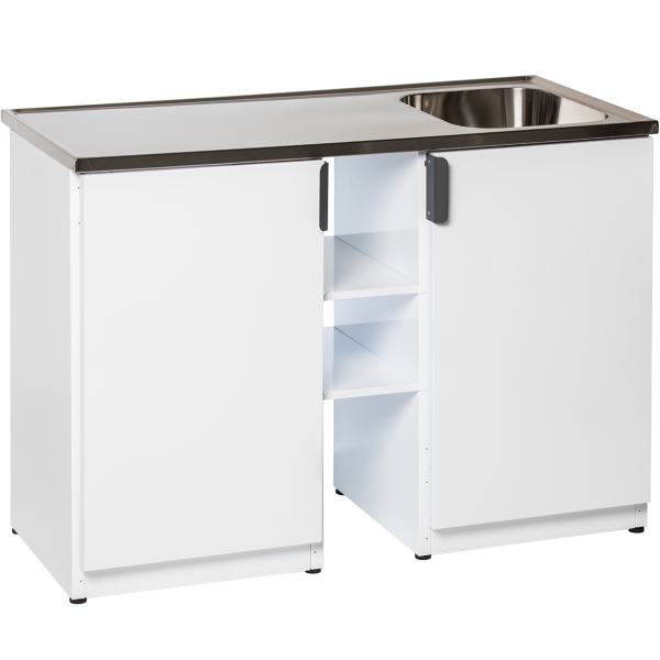 Pesupöytä Nimo TB 1200 TMH valkoinen Oikea
