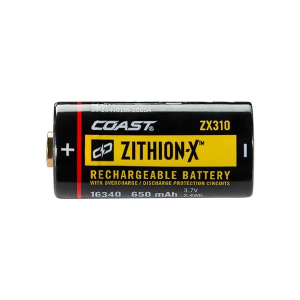 Batteri Coast ZITHION-X ZX310 till XP6R, XPH25R, laddningsbart 