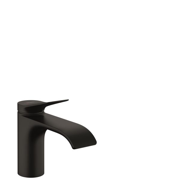 Servantbatteri Hansgrohe Vivenis 80 uten bunnventil Svart