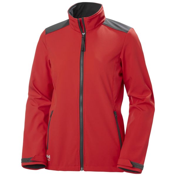 Softshelljacka Helly Hansen Workwear Manchester 74241-229 röd Röd XS