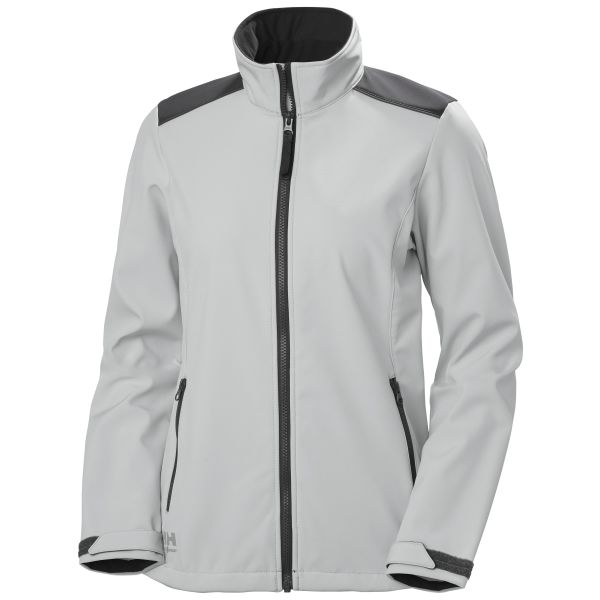 Softshell jakke Helly Hansen Workwear Manchester 74241-919 Lysegrå 